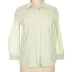 AdoreMe Pale Green Button Up